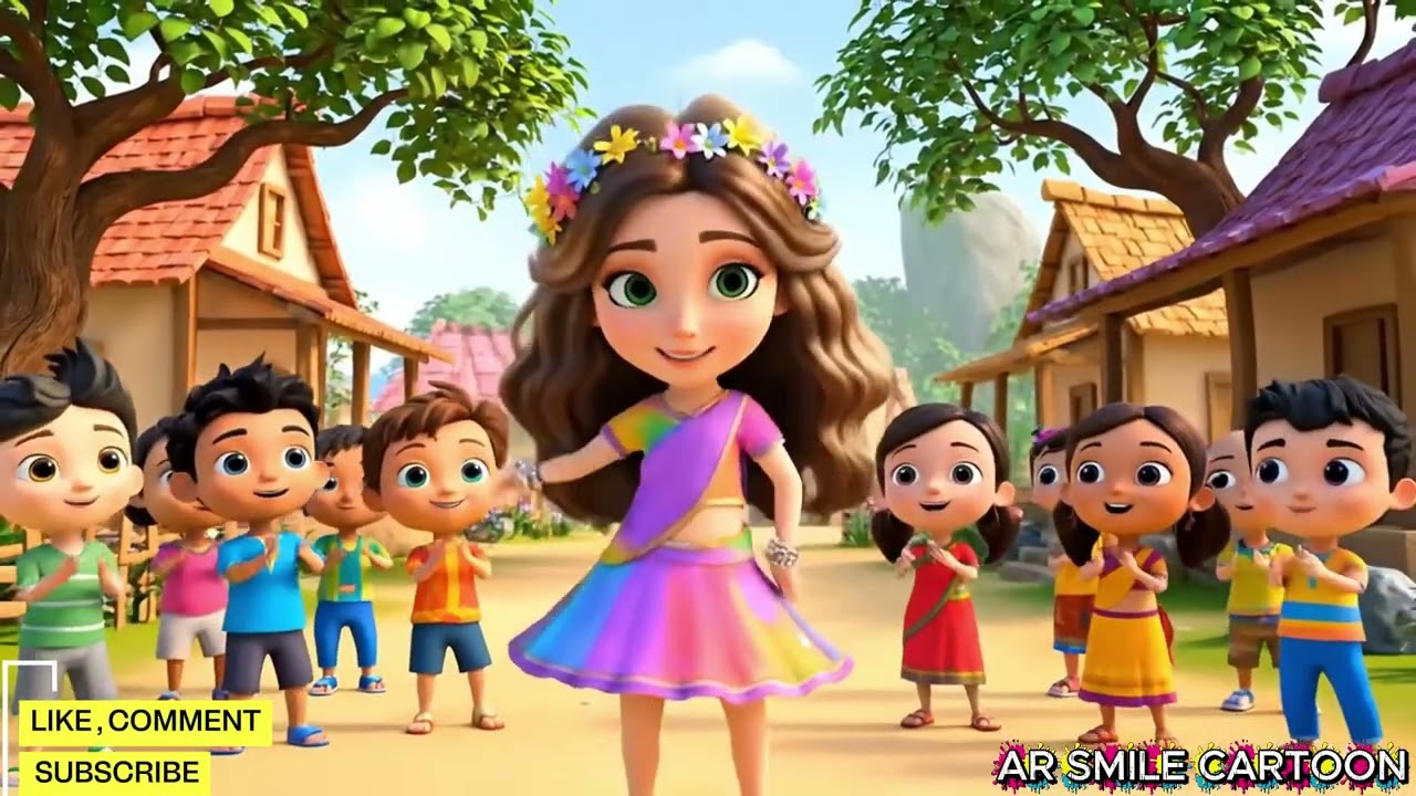 Khuku Dance in Modern Bengali Village Bengali Kids Rhyme