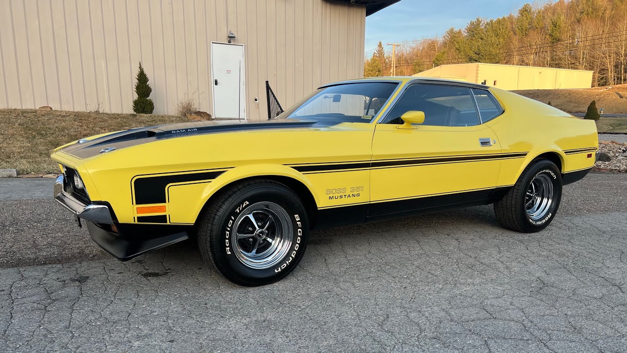 1971 Boss 351 Ford Mustang