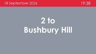 *EV Screen Recreation* NXWM NSA - 2 to Bushbury Hill *EV Screen Recreation* NXWM NSA - 2 to Bushbury Hill