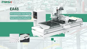 EA48G Cnc Nesting Machining Center+Automatic Loading and Unloading