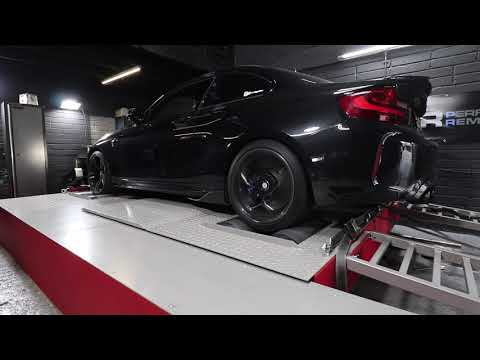 BMW M2 Stage 1 Dyno Video - YouTube