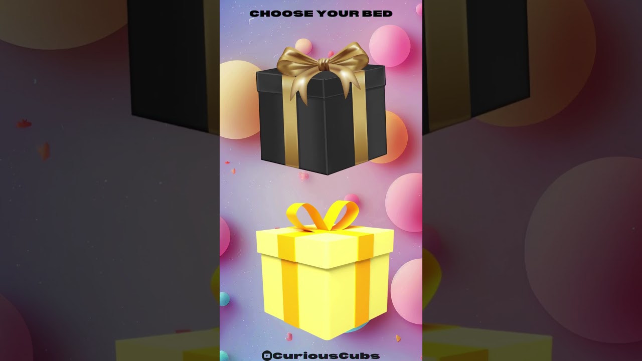 CuriousCubs: 🎁 Choose One Gift: Unwrap the Fun! 🎉✨ 