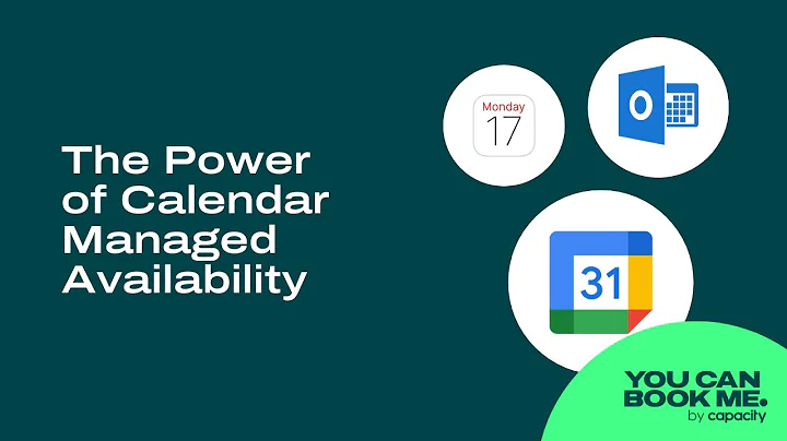 The Power of Calendar Managed Availability