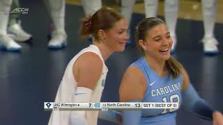 UNCW vs. North Carolina Full Match Replay | 2026 ACC Volleyball
