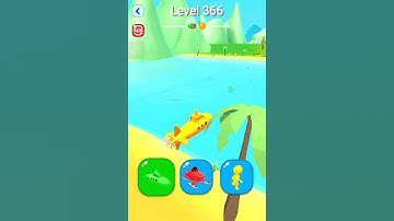 Shape Shifting gameplay - New hyper casual games - Level 366 - Android GamePlay #gameplay #shorts