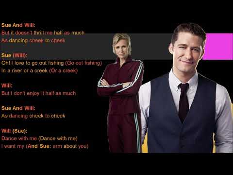 Cheek To Cheek Glee Lyrics