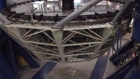 A peek at the largest optical telescope in the world