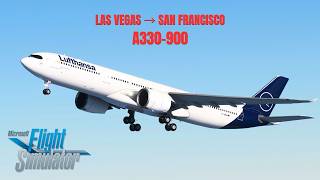 Microsoft Flight Simulator | Las Vegas to San Francisco | KLAS → KSFO
