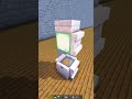 Quick & Easy Minecraft Decoration Idea | Survival Build Tips #shorts