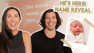 BABY BOY NAME REVEAL | Story Behind His Name