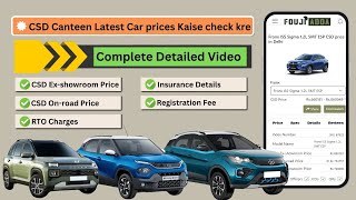 CSD Canteen Car Price List 2026 screenshot 2