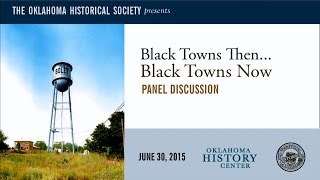 Black Towns Then...Black Towns Now - Produced by the Coltrane Group
Produced by the Coltrane Group, this panel discussion was filmed at the Oklahoma History Center on June 30, 2015. Moderated by Oklahoma State Representative George Young, the panel included Mildred Burkhalter, Judge Henrietta Hicks, Dr. Alonzo Peterson, Linda Williams Reese, and Hannibal B. Johnson. Black Towns Then...Black Towns Now - Produced by the Coltrane Group