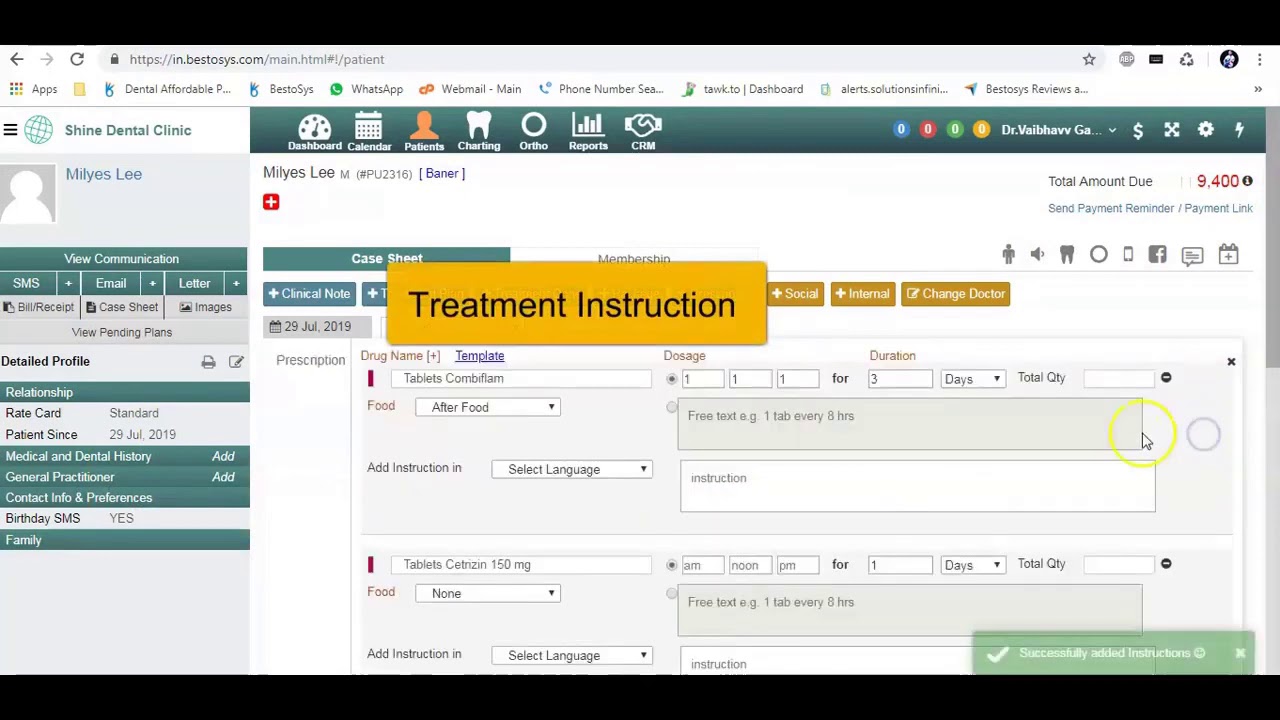 ITSpace Bestosys Dental Software YouTube