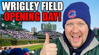 Opening day at Wrigley Field!