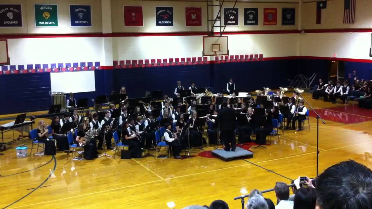 Canyon vista middle school honor band YouTube