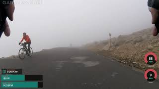 Into the Clouds - Mt. Evans Hill Climb Final chicane