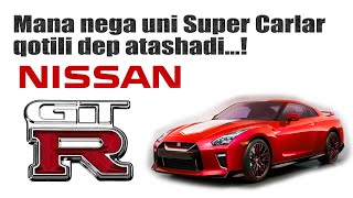 NISSAN GTR. MANA NEGA UNI SUPER CARLANI QOTILI DIYISHADI...