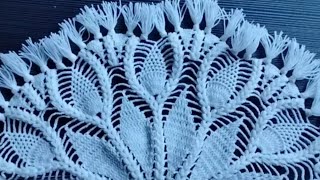 🧶Easy &amp; Beautiful Crochet Thalposh Design ❣️Must Try !