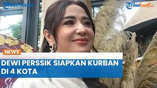 Dewi Perssik Prepares Qurbani In 4 Cities Two Jumbo Cows In Jakarta Weigh 24 Tons