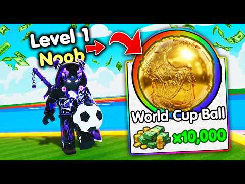 Starting Over as NOOB with OP SECRET in Soccer Training! (Roblox)