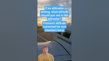 Private Pilot Test Prep / Altimeter / Learn To Fly / How To Fly #flighttraining