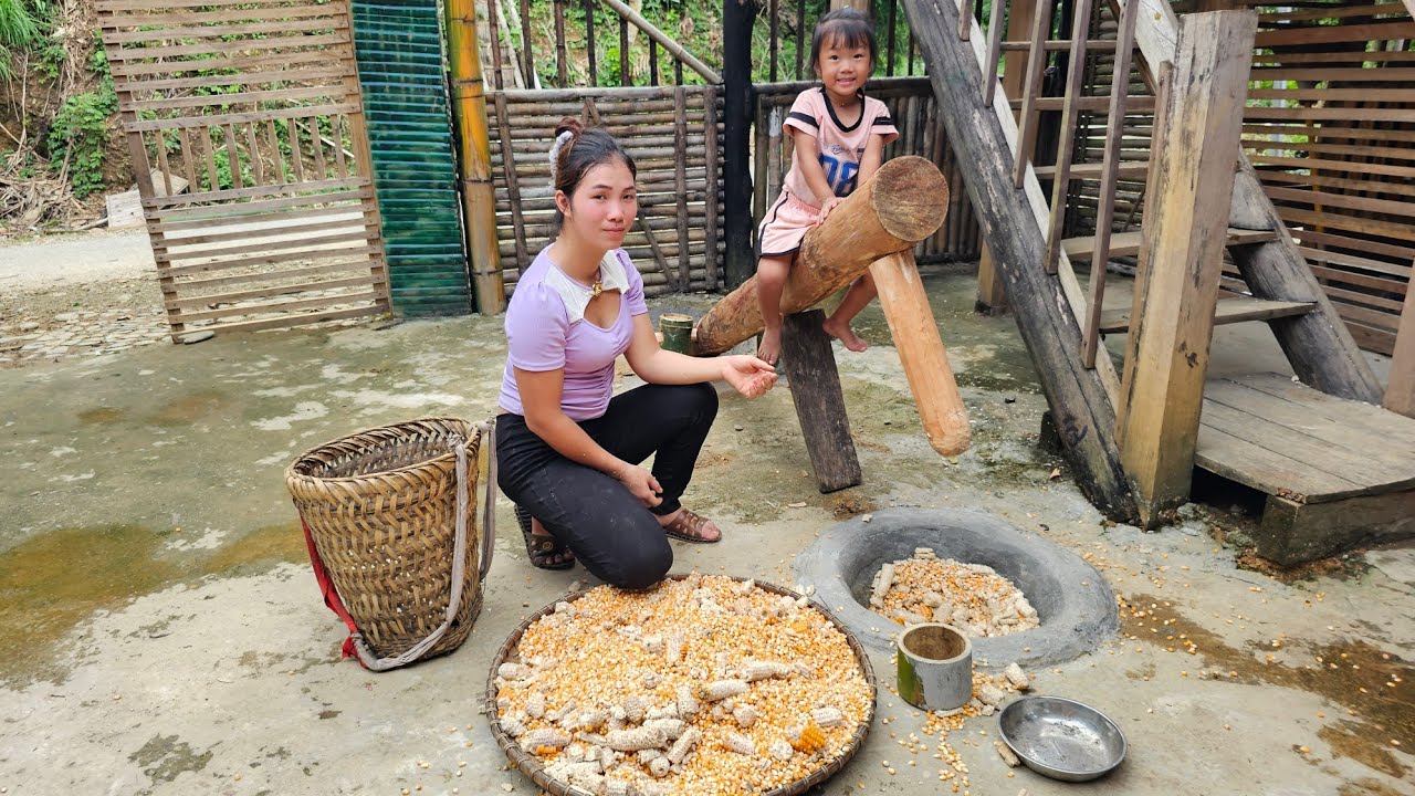 Handcrafted Kernels Example handcrafted mortars to shell corn kernels and picked wild fruits to ...