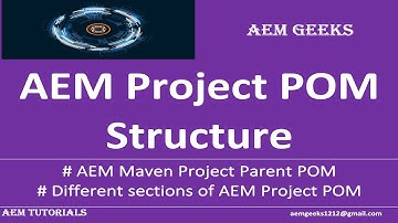 AEM Dev #2 | AEM Maven Project Parent POM configurations