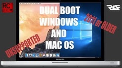 Dual-Boot Windows 10 On An Unsupported Mac (2011 or Older)[Tutorial] | RC Films - Durasi: 12.26. 