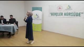 Gençler Kürsüde Projesinin Türkoğlu Finali Gerçekleştirildi 2