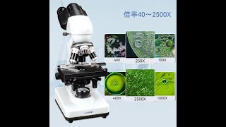 SM201 複合双眼顕微鏡 40～2500X プロフェッショナルな双眼顕微鏡教育