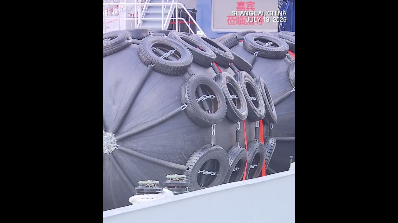 WATCH: China’s first intelligent oceanographic research vessel Tong Ji delivered in Shanghai