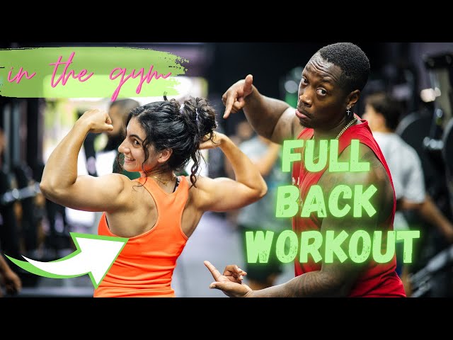 Full Back Workout For Women