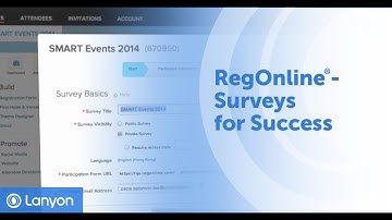 RegOnline by Lanyon — Surveys for Success