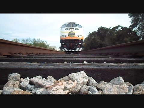 Sunrail Commuter Train Runs Over My Camera - YouTube