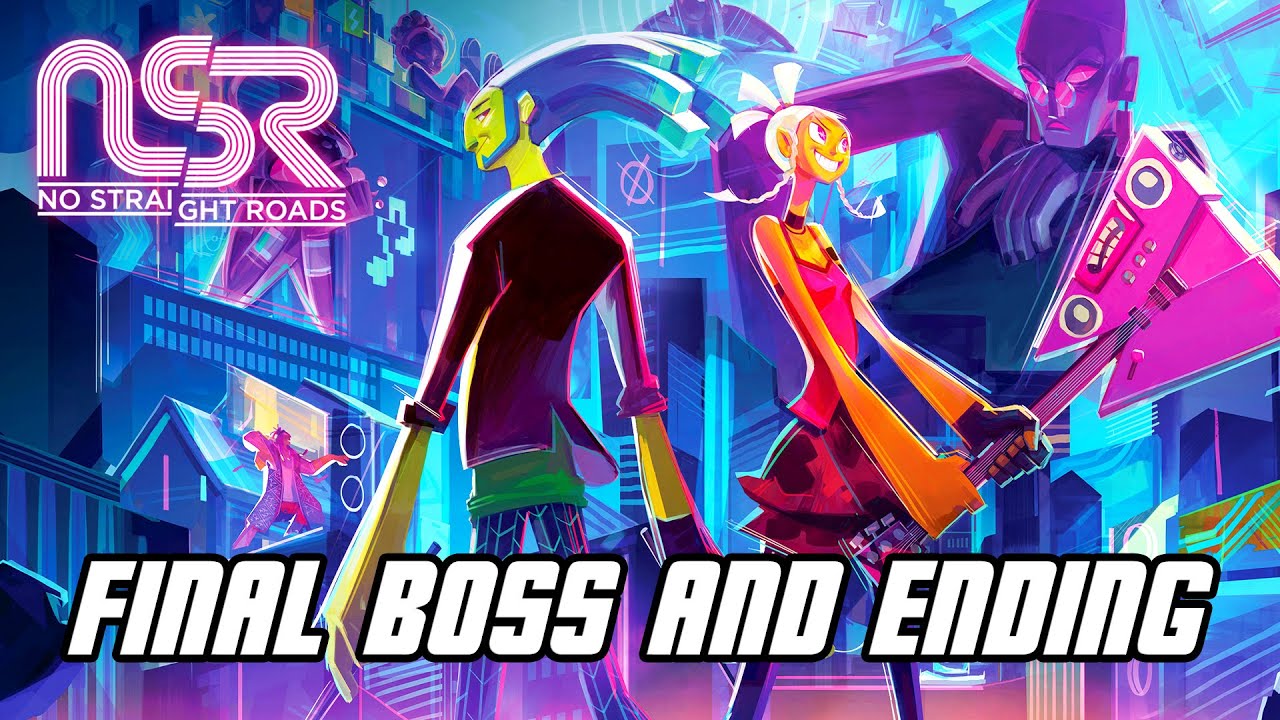 No Straight Roads - Final Boss, ENDING, & Credits (PS4 PRO)