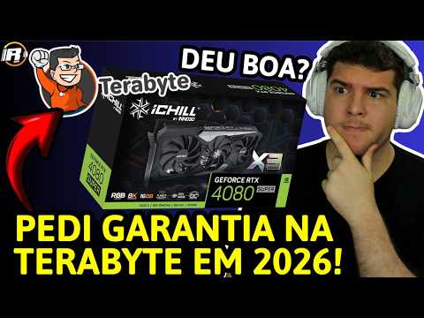 TIVE QUE ACIONAR GARANTIA DA MINHA RTX 4080 DE R$7.500 NA TERABYTE EM 2026! MEU RELATO DE COMO FOI