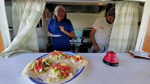 ITALY: I MAKE TACOS IN SCALEA (at il Pescespada Beach Club) #9
