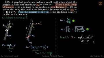 4.49 | Irodov Solutions | Oscillations and Waves