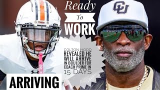 Colton Hood REVEALED He Will Arrive In Boulder For Coach Prime In 15 Days “READY TO WORK”🦬