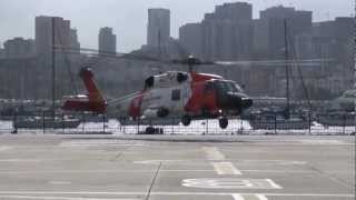 Coast Guard MH 60 Jayhawk Helicopter Medevac