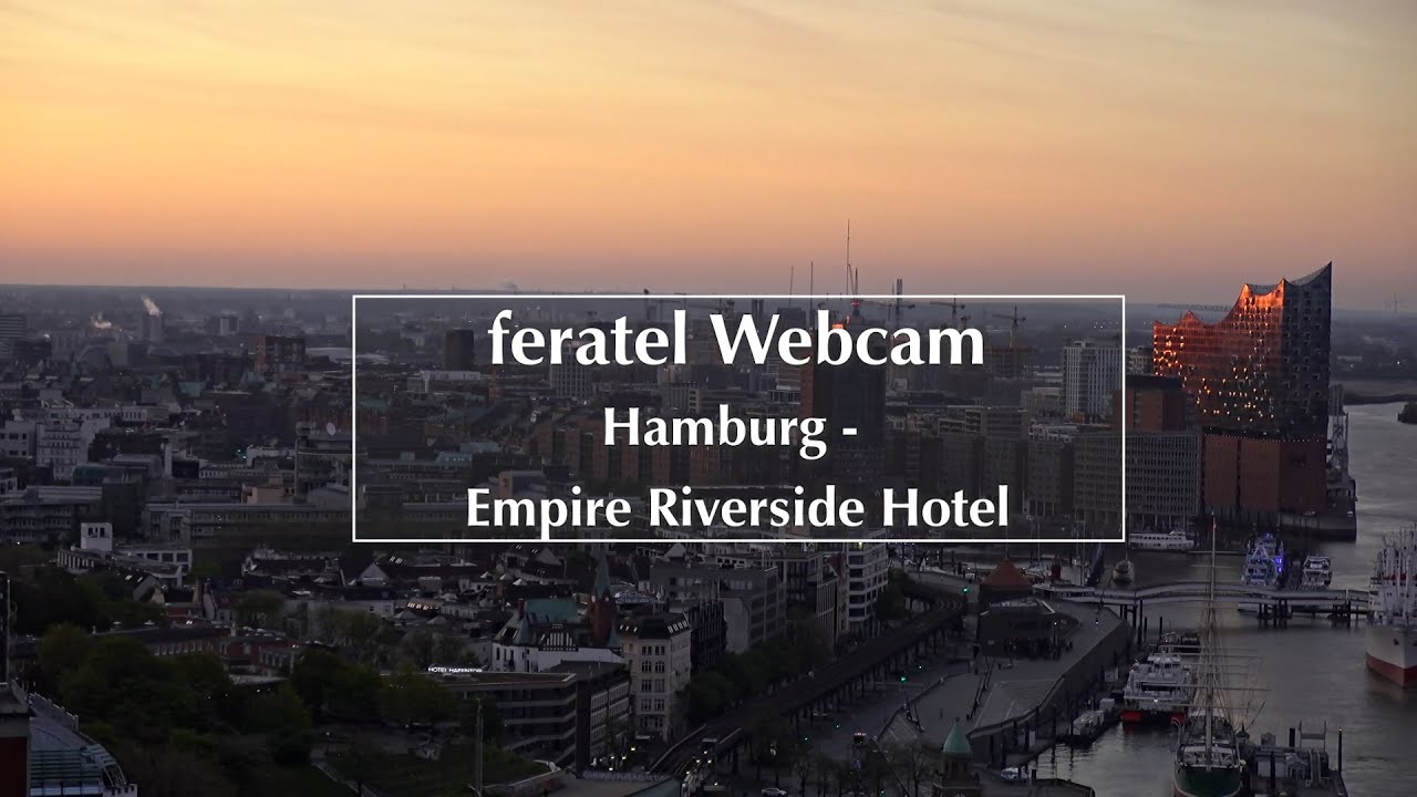 cam Hamburg Wunderschönes Abendrot YouTube