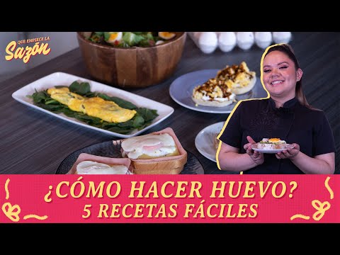 5 recetas con huevo | Cocina Delirante