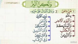 الحلقة ١١٢ ( تفسير جزء من آية ١٧٧من سورة البقرة)