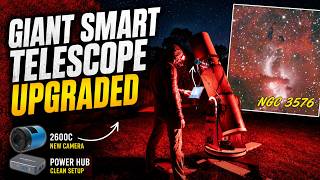 I Upgraded My DIY Giant Smart Telescope with a Bigger Camera Net Worth