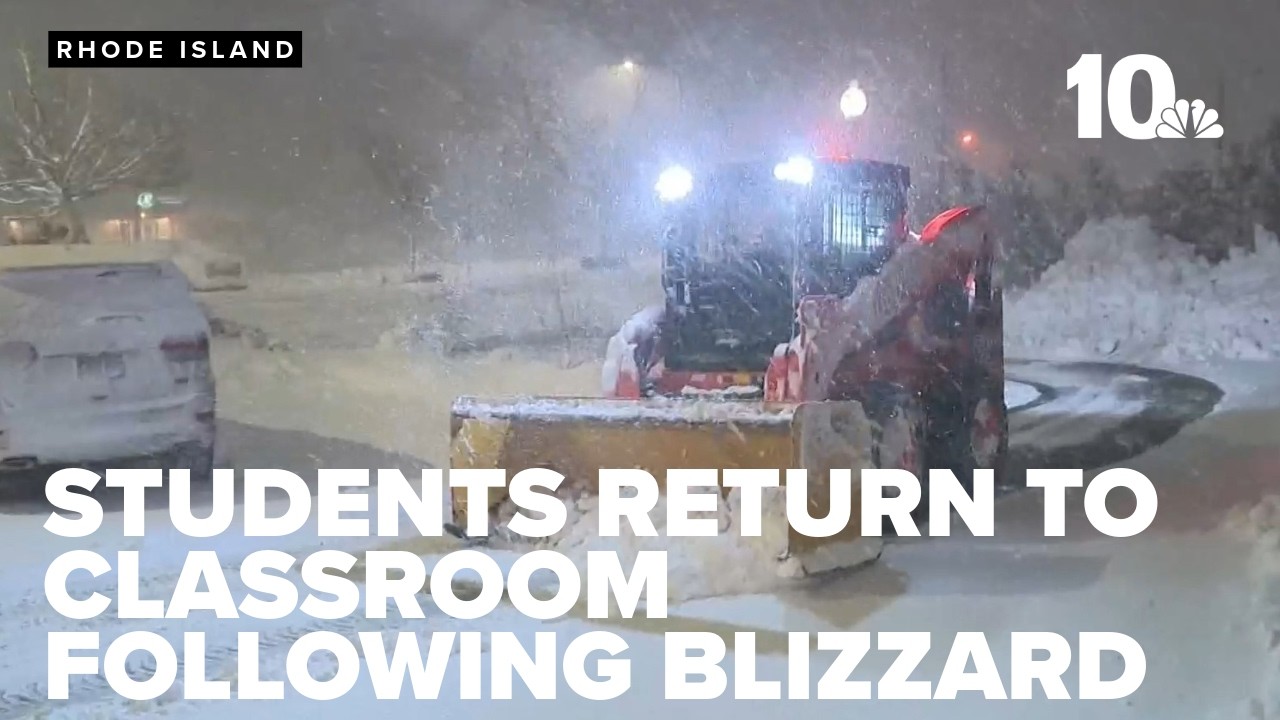 Students return to classroom after snow extended February vacation