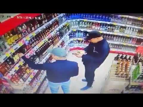 Кража алкоголя из магазина в Ульяновске