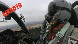T-38 Cockpit View • Kansas Speedway Flyover