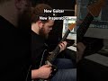 New Guitar New Insporation | #shorts #guitar #songwriting #baritoneguitar