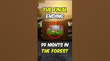 Final Ending of 99 Nights in the Forest 🌲🚁 (Emotional Goodbye)