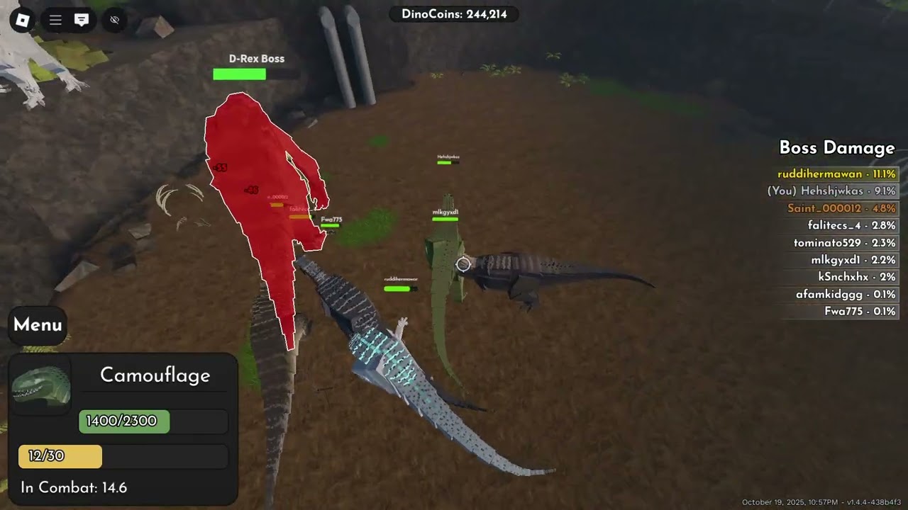 Trying to get Quilled D-Rex skin (Attempt 15)